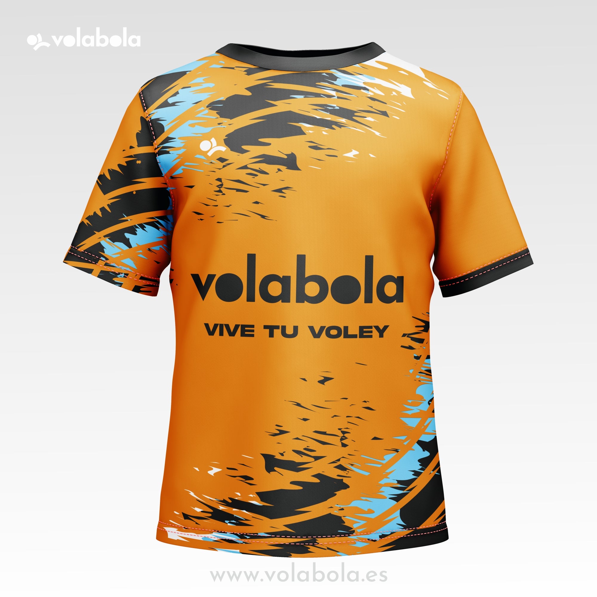 Camiseta Técnica Voleibol Manga Corta unisex – Neon Collection