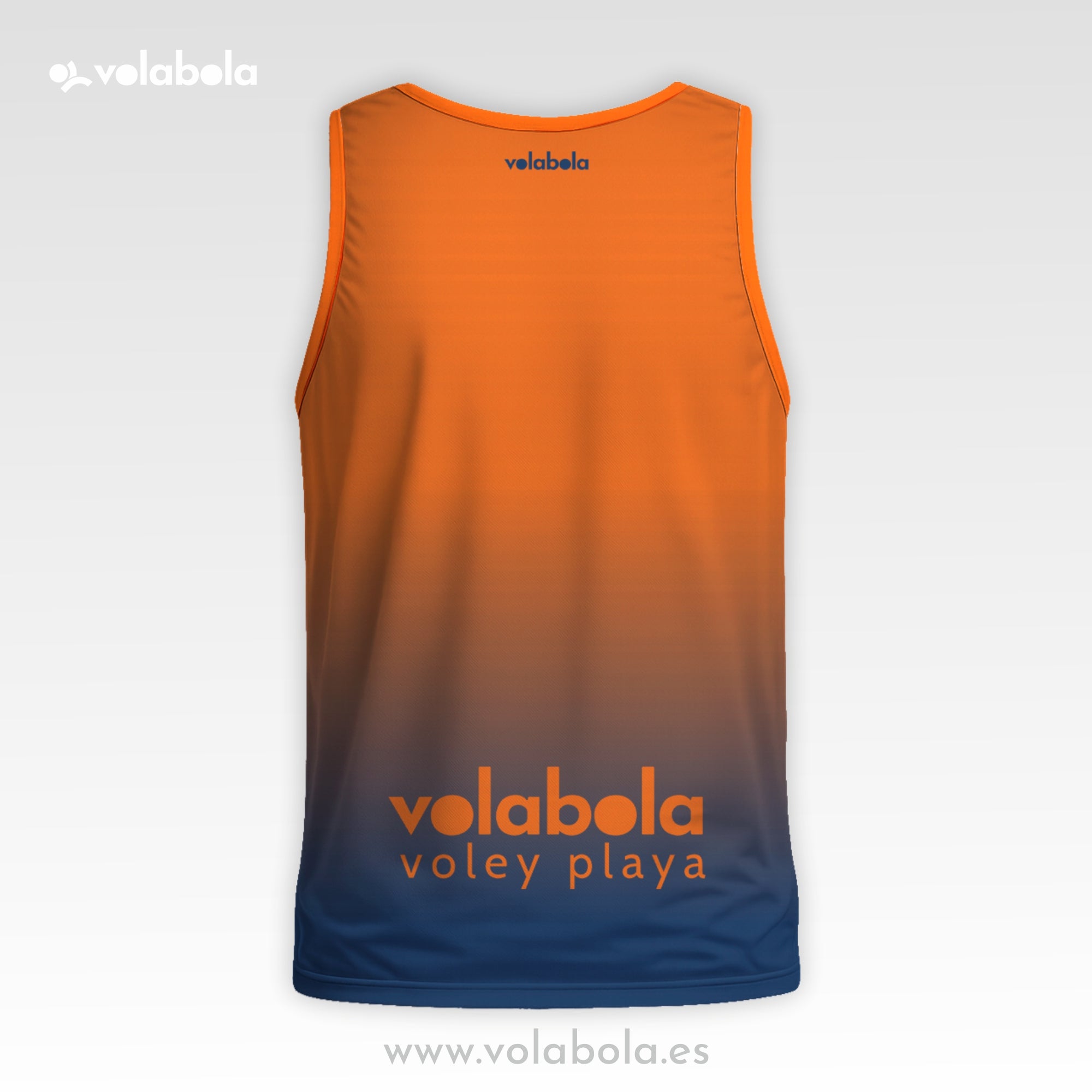Camiseta Tirantes Pro Volley Hombre – Naranja