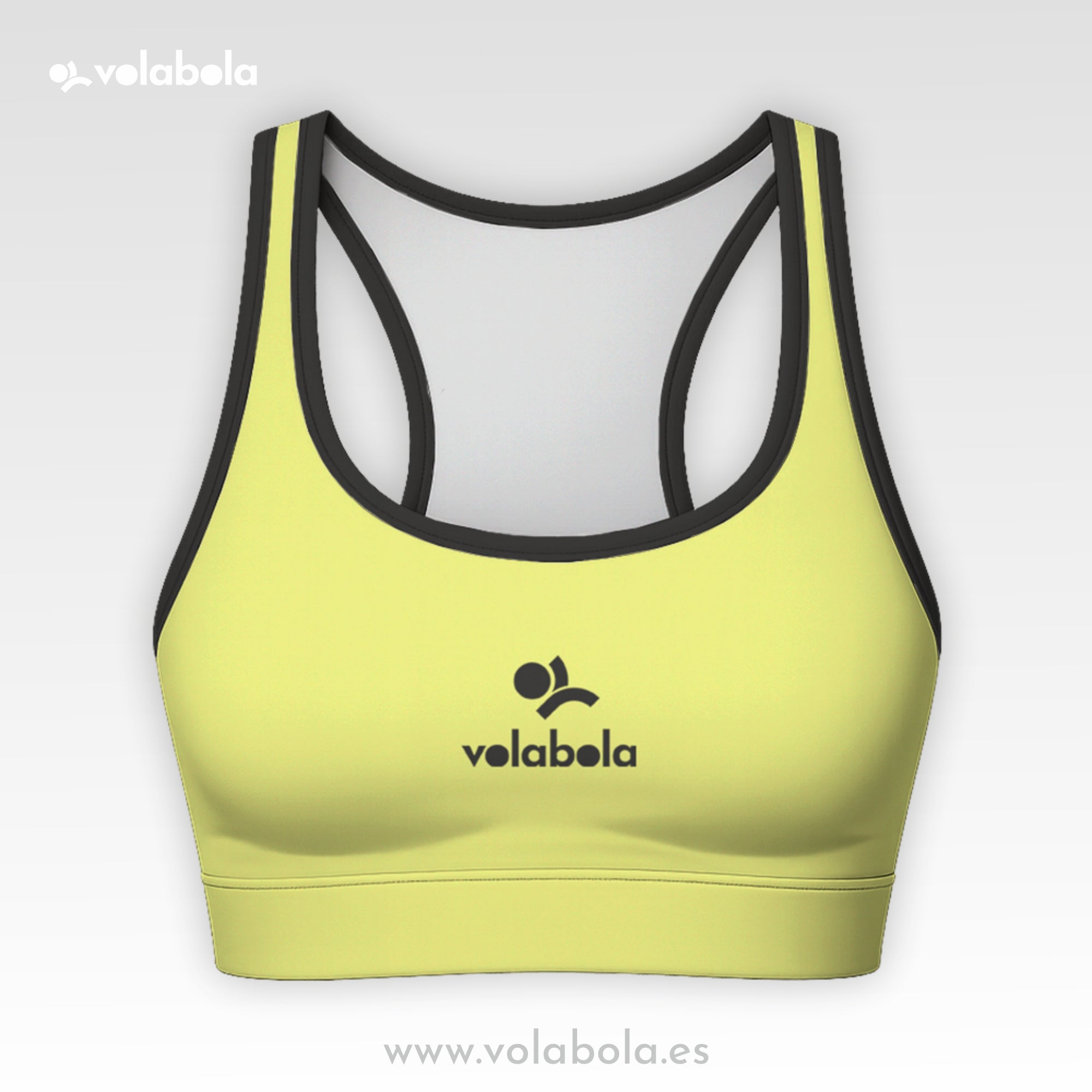 Top Bikini Clásico Pro Volley – Neon Collection