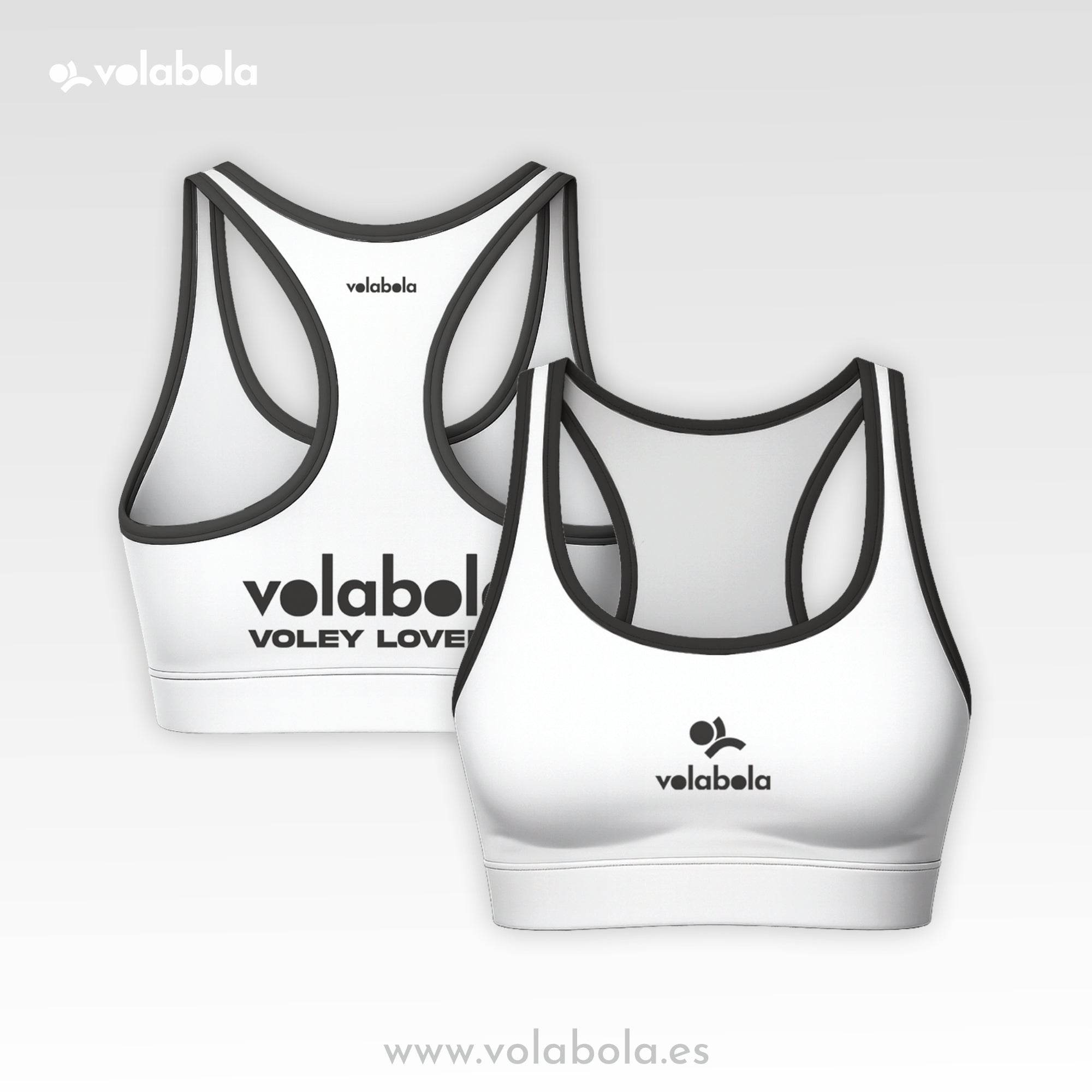 Top Bikini Clásico Pro Volley – Neon Collection