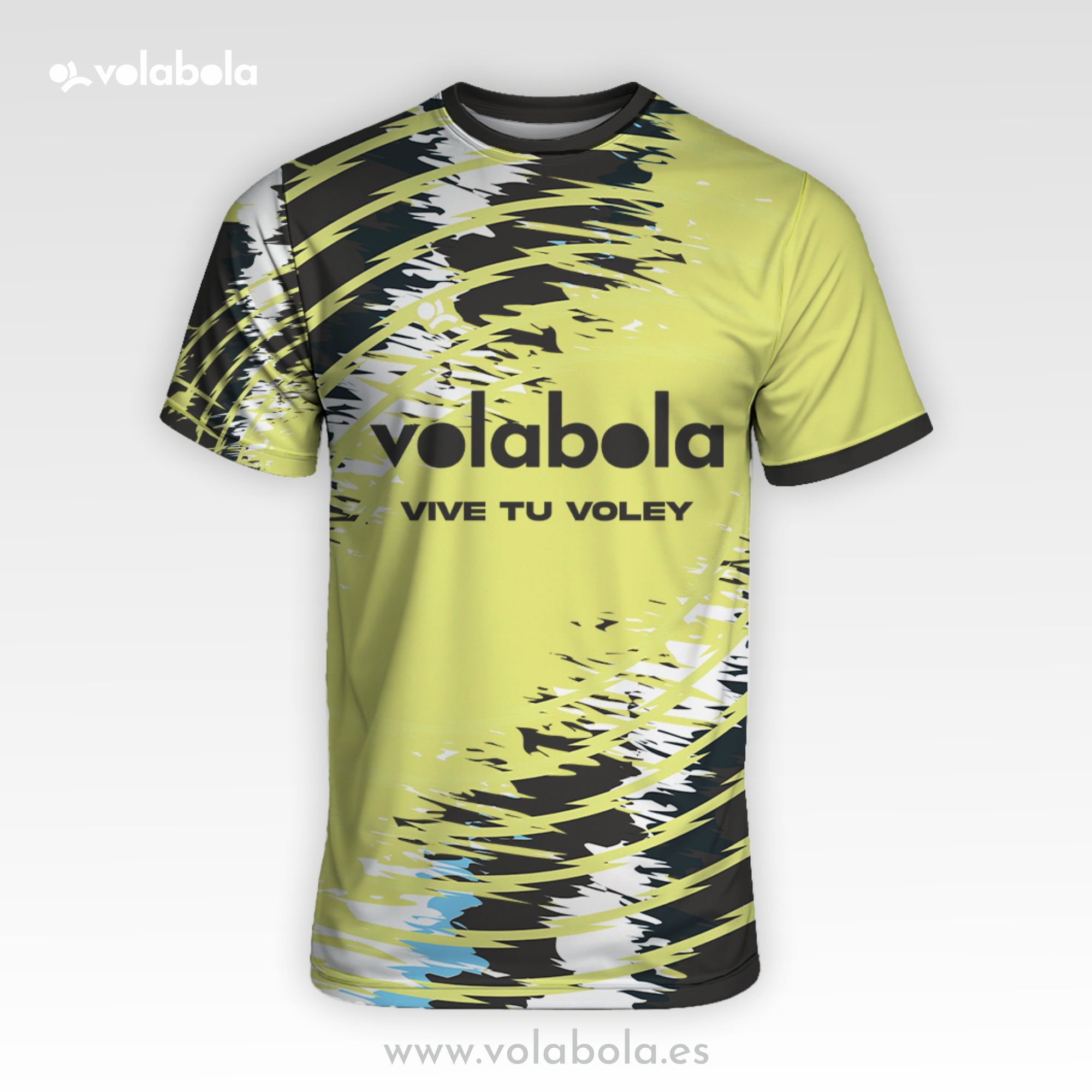 Camiseta Manga Corta Pro Volley Hombre – Neon Collection