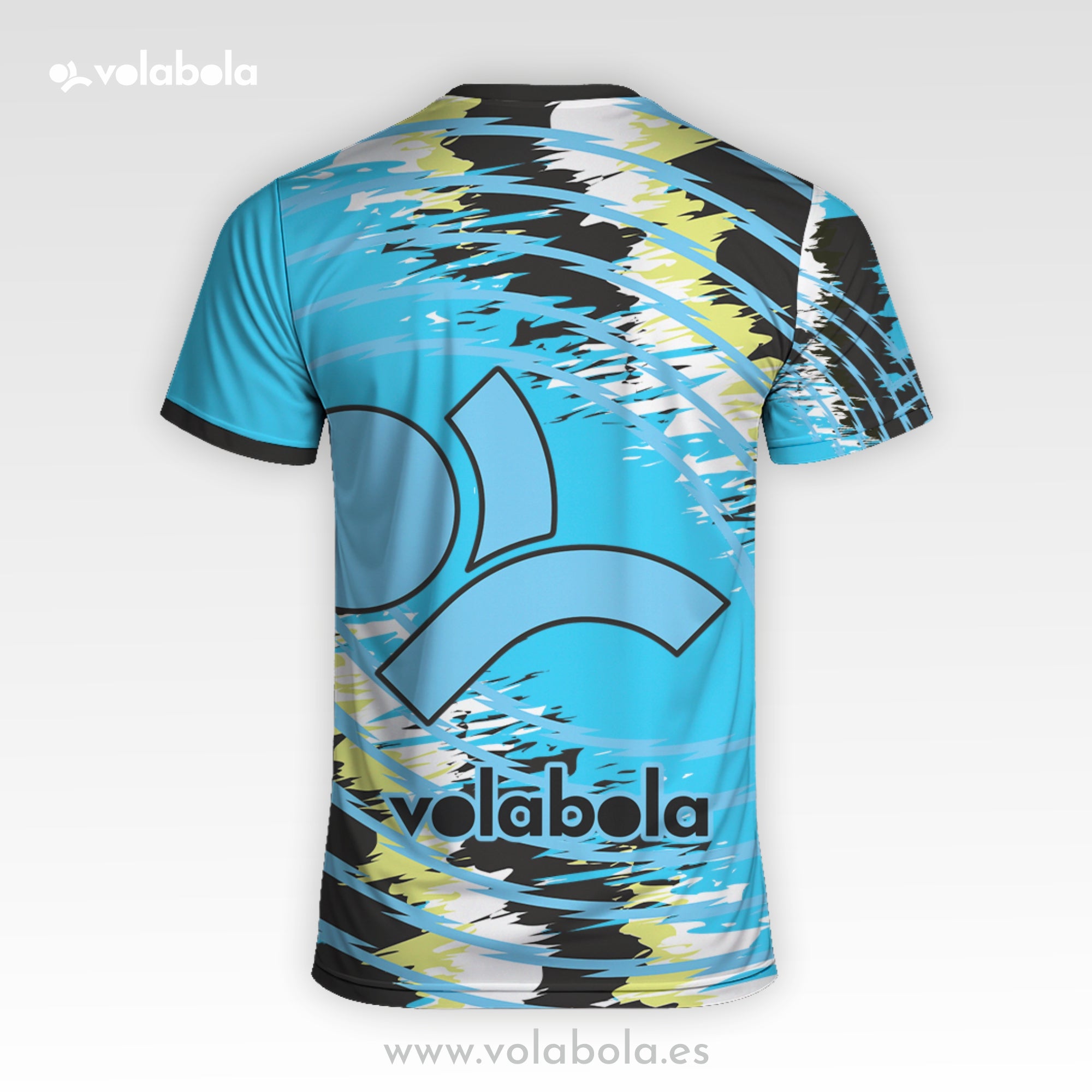 Camiseta Manga Corta Pro Volley Hombre – Neon Collection