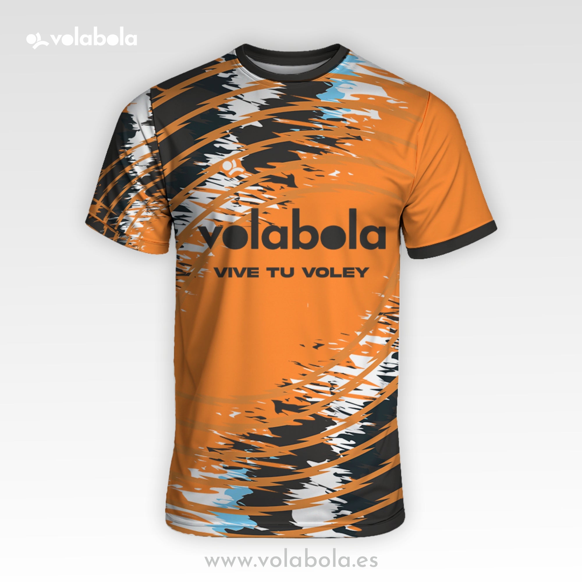 Camiseta Manga Corta Pro Volley Hombre – Neon Collection