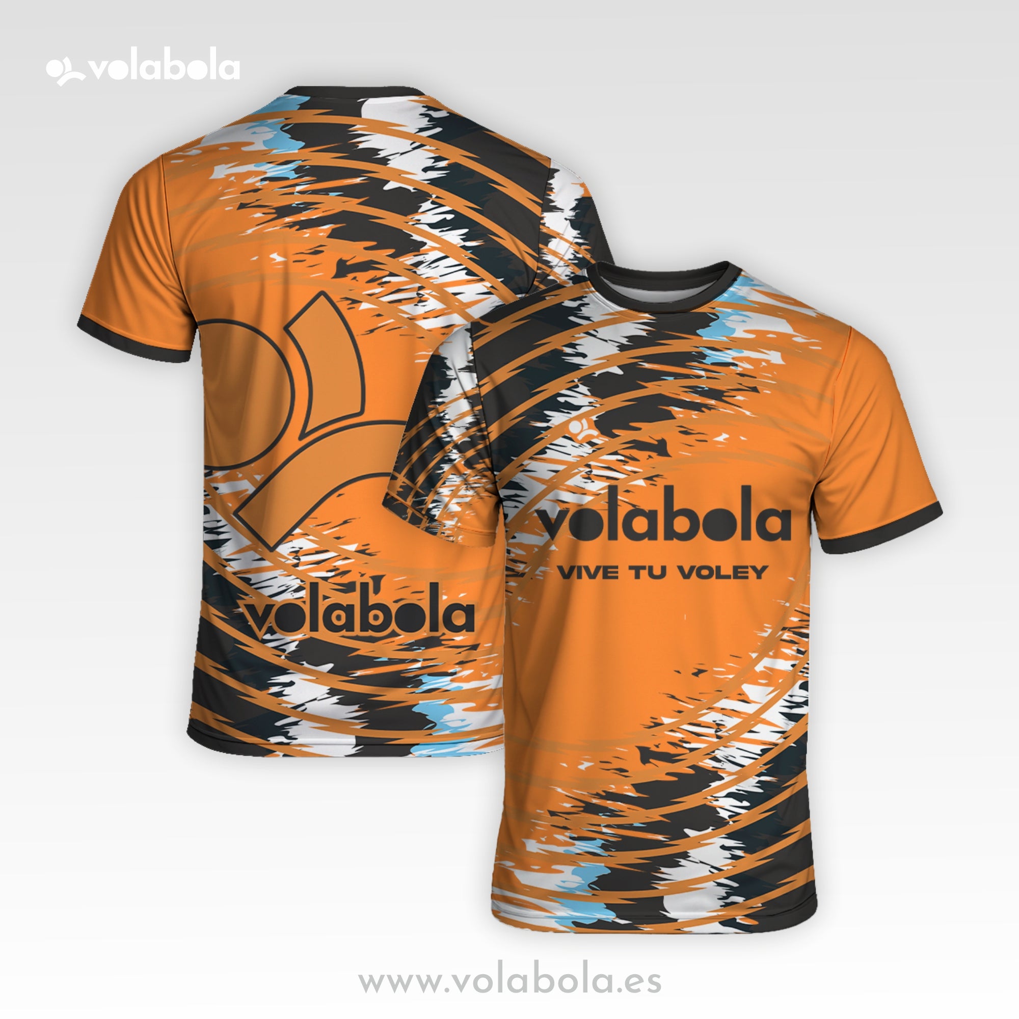 Camiseta Manga Corta Pro Volley Hombre – Neon Collection