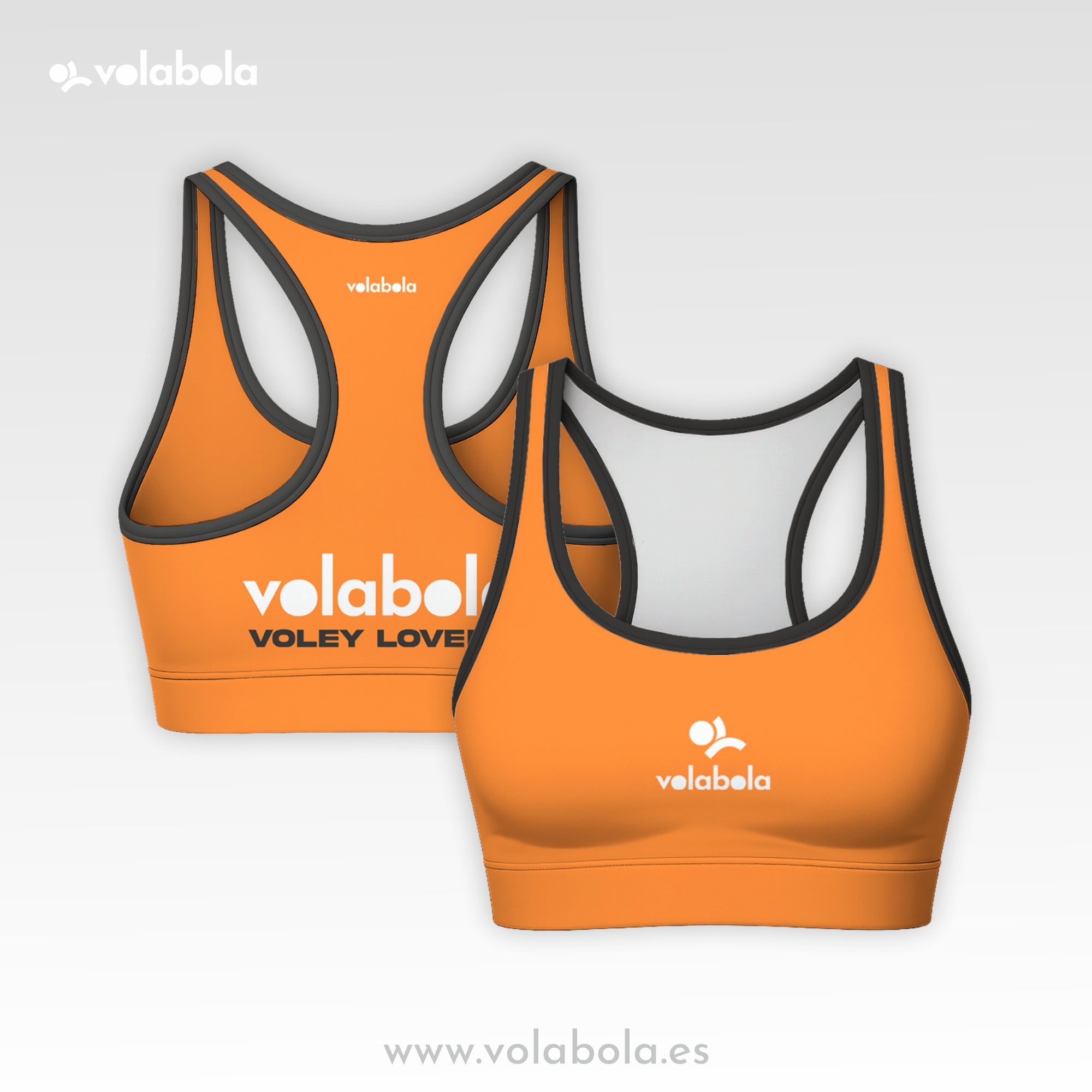 Top Bikini Clásico Pro Volley – Neon Collection