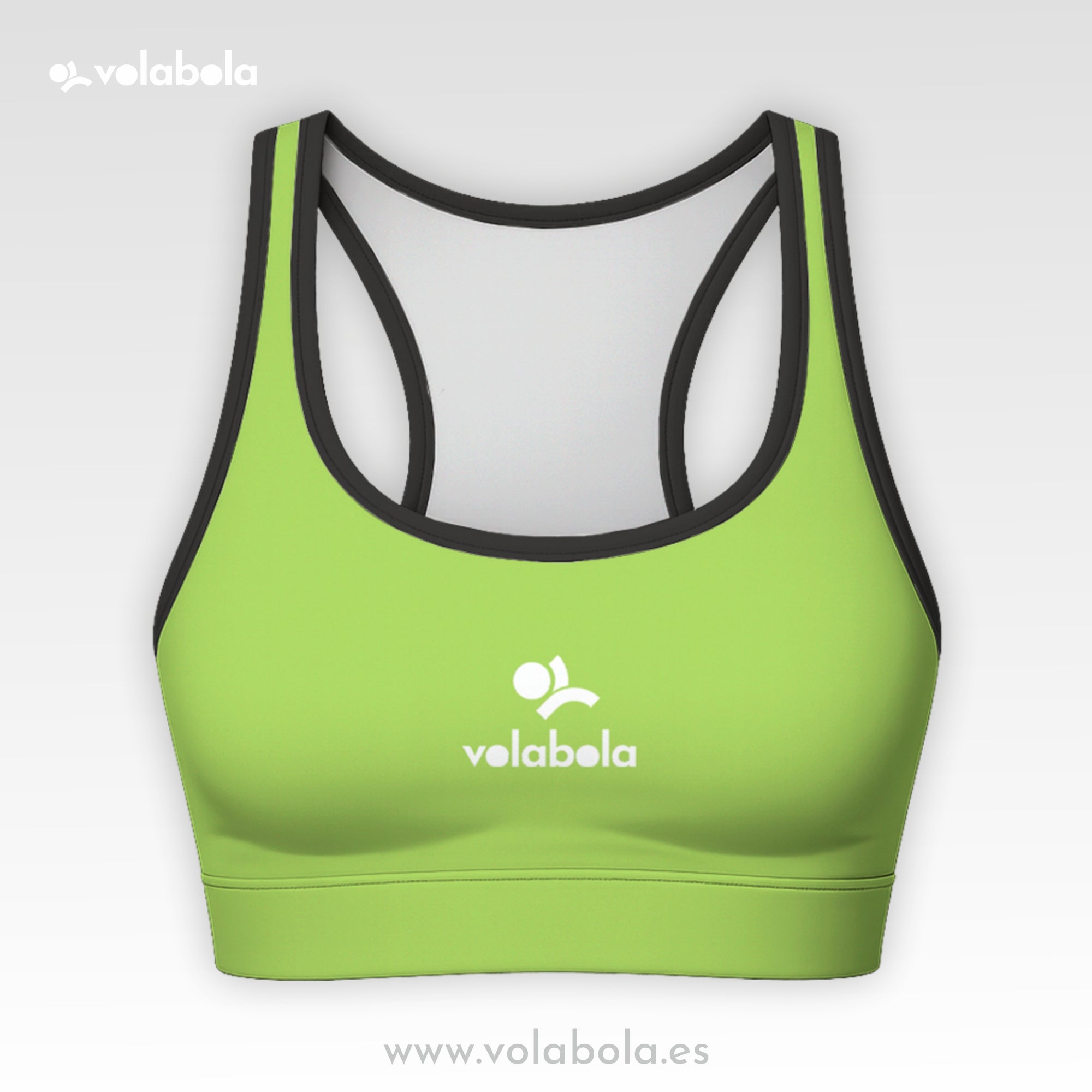 Top Bikini Clásico Pro Volley – Neon Collection