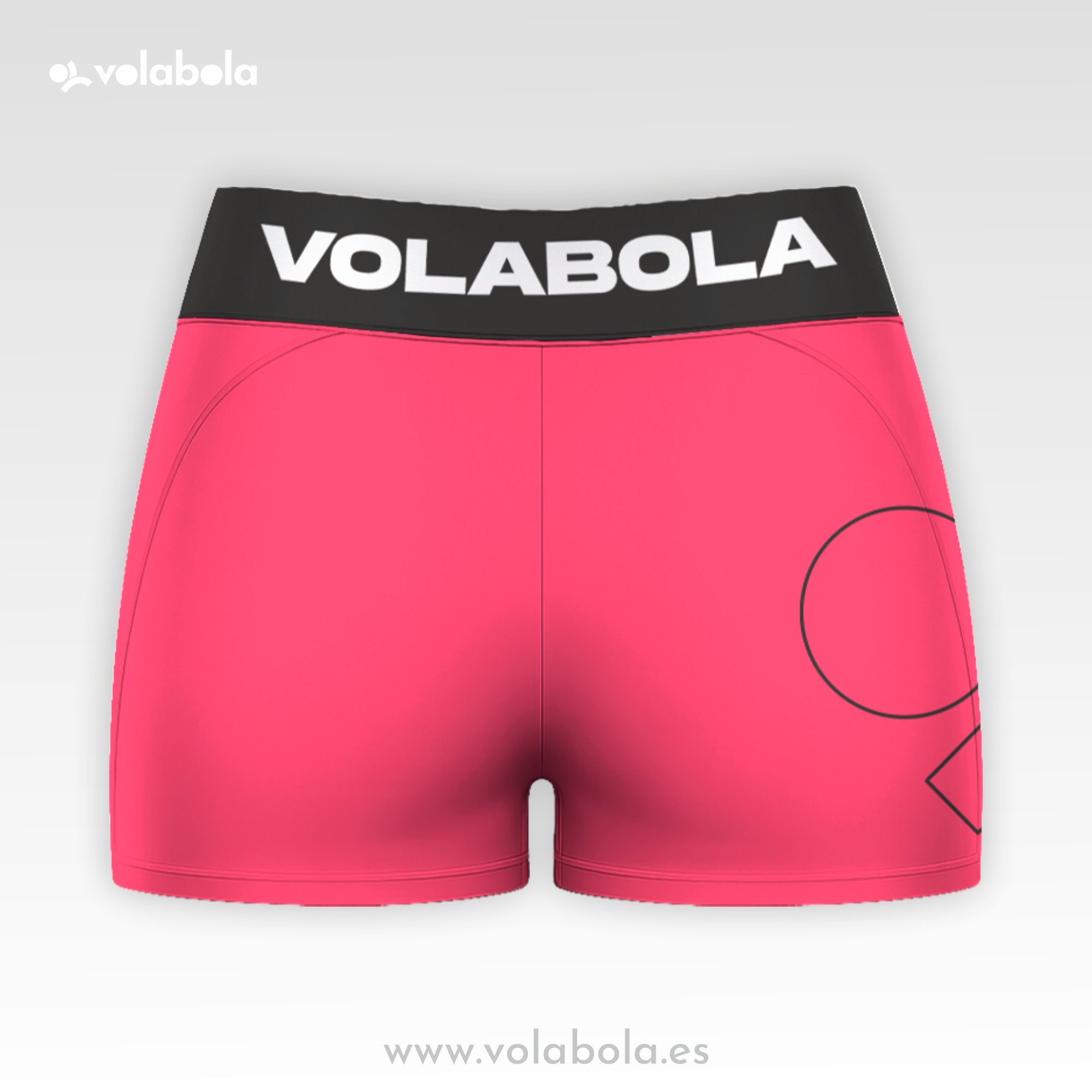 Malla Corta Pro Volley - Neon collection inverted
