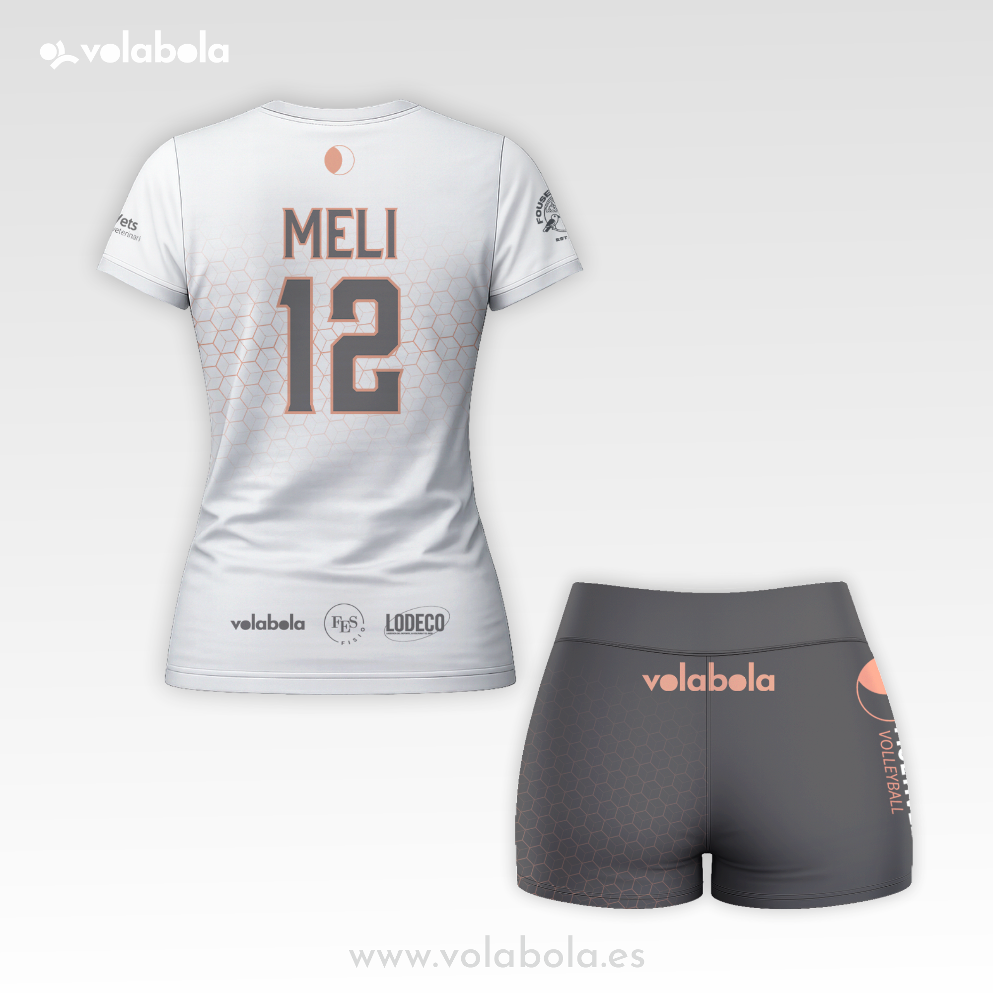 Pack Camiseta+Malla Líbero Blanca Mujer CV MULTIVERSE