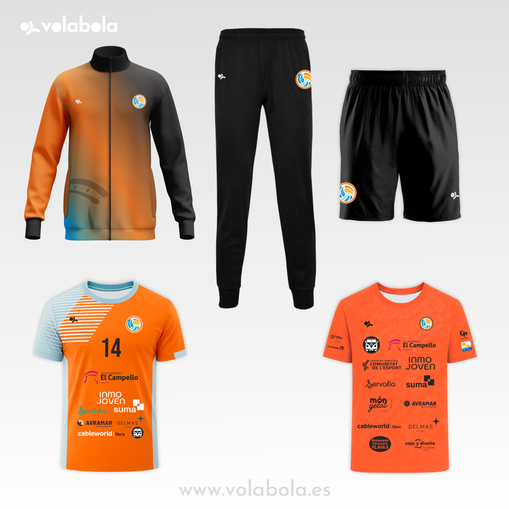 Pack Completo Primaria Benjamín/Alevín Masculino CV Fabraquer El Campello