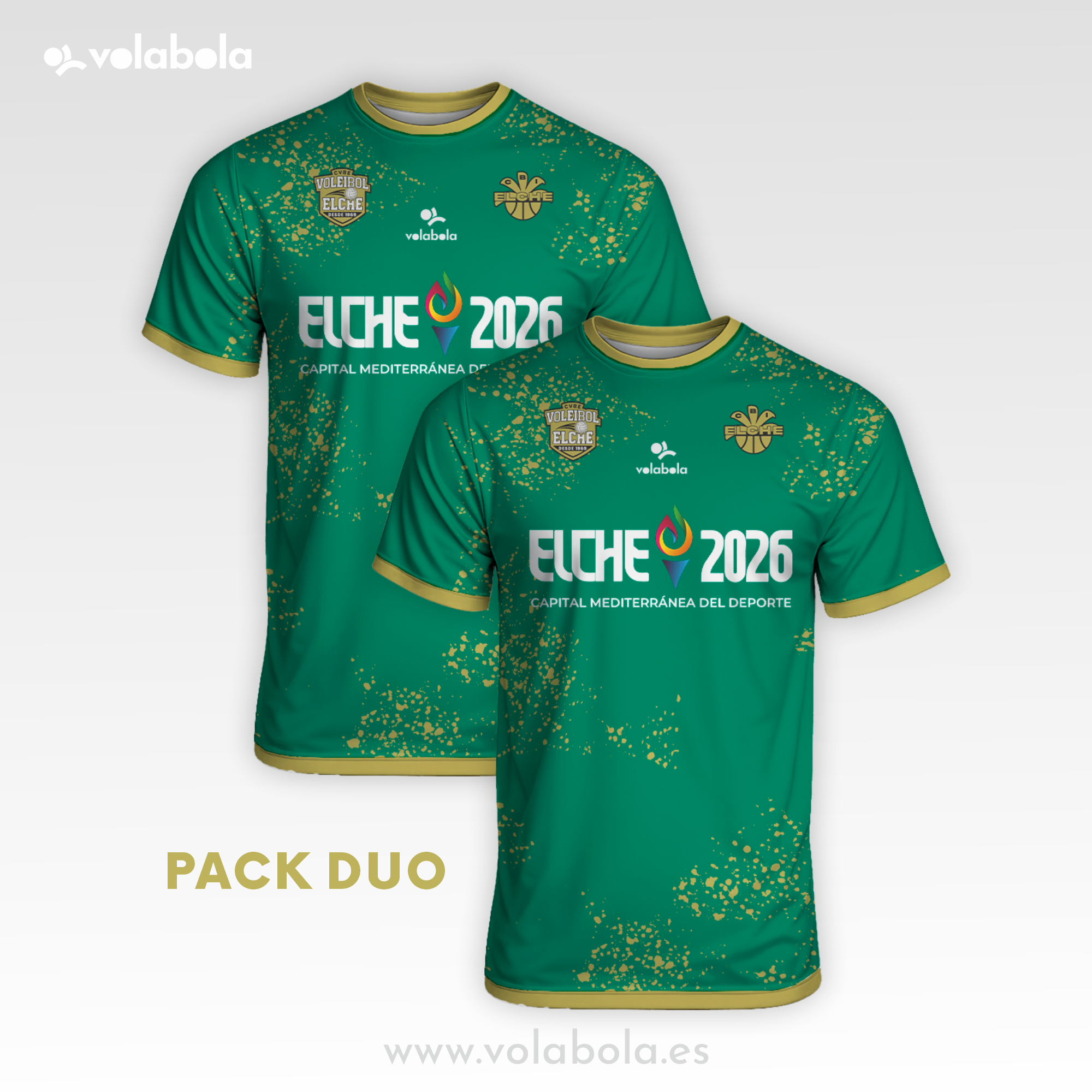 Pack Dúo Cubre Camiseta CBI ELCHE