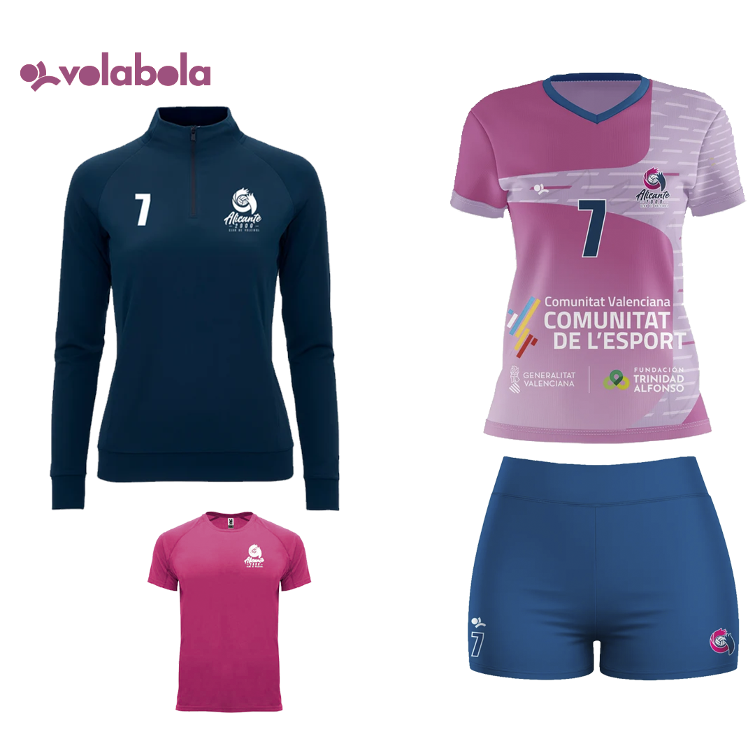 Pack Alevín CLUB VOLEIBOL ALICANTEB 2000