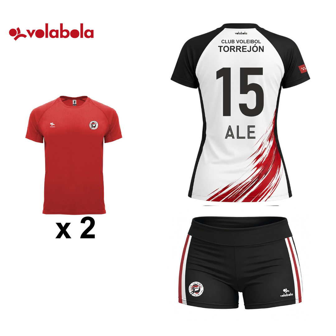 Pack Nuevo Jugador/Líbero Escuela Mujer y Niña Torrejón