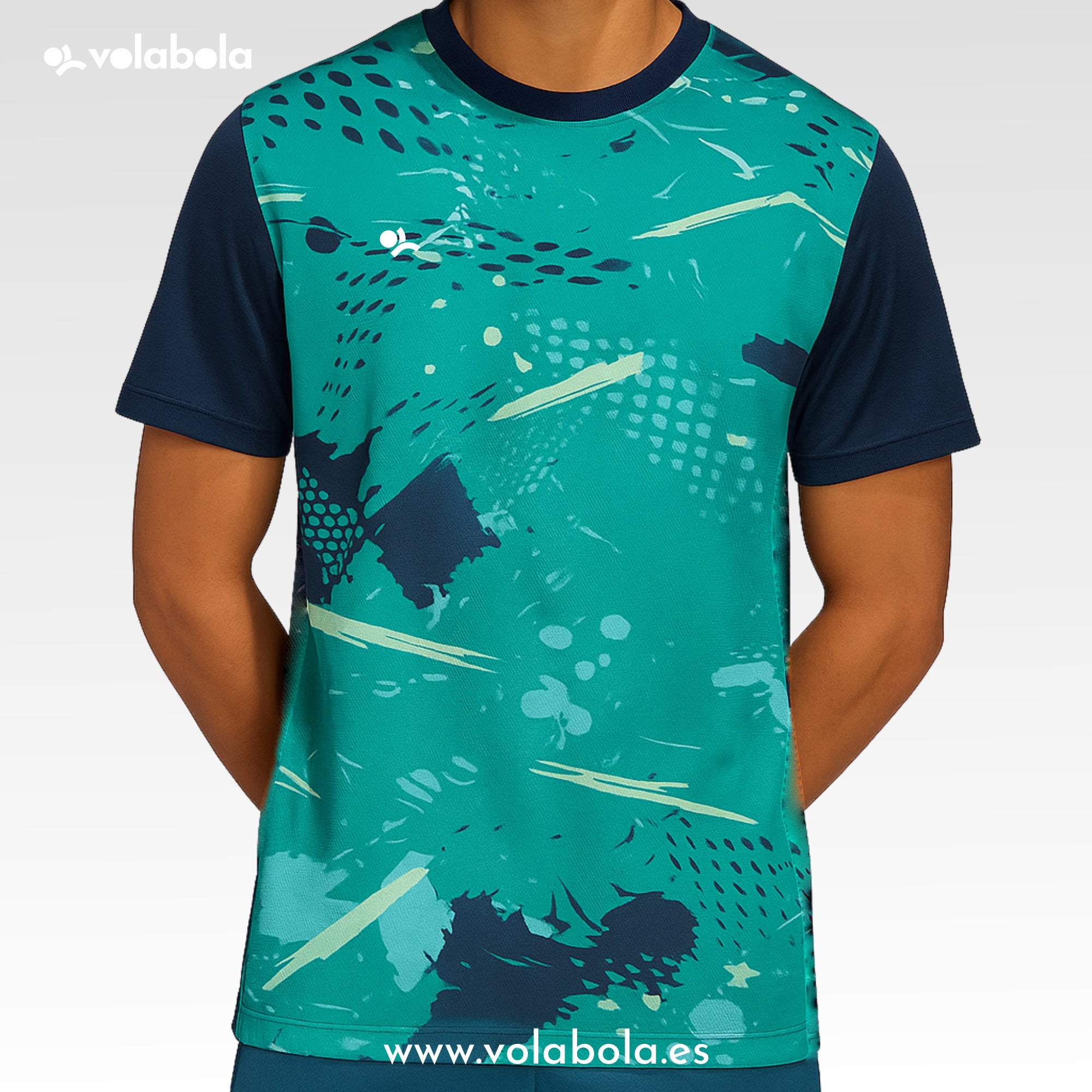 Camiseta técnica voleibol manga corta unisex – Party