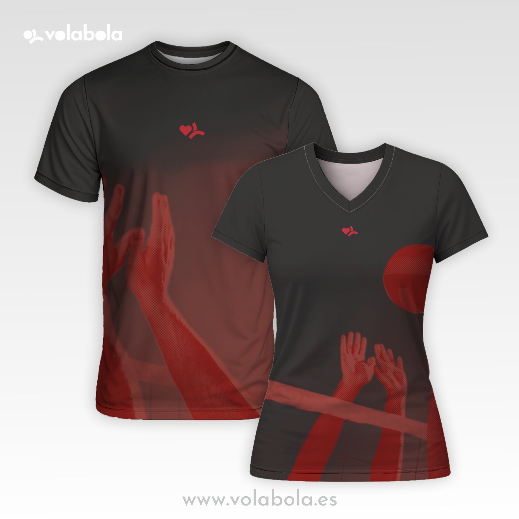 Pack San Valentín – Camisetas Pro Volley Pareja