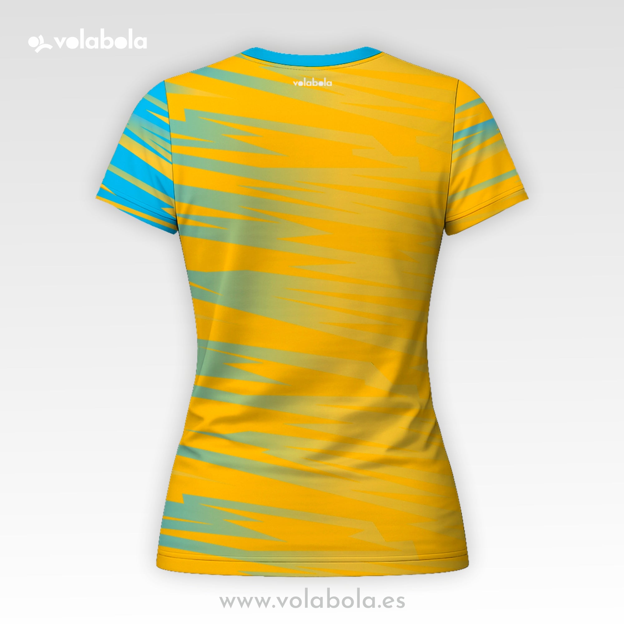 Camiseta Manga Corta Pro Volley Mujer – Stripped
