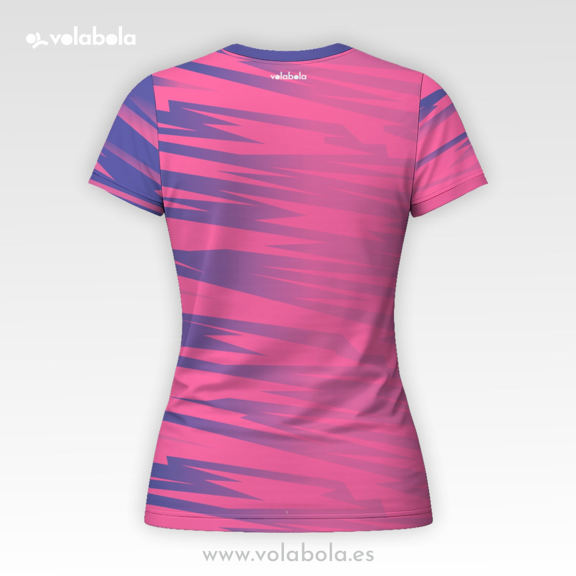 Camiseta Manga Corta Pro Volley Mujer – Stripped