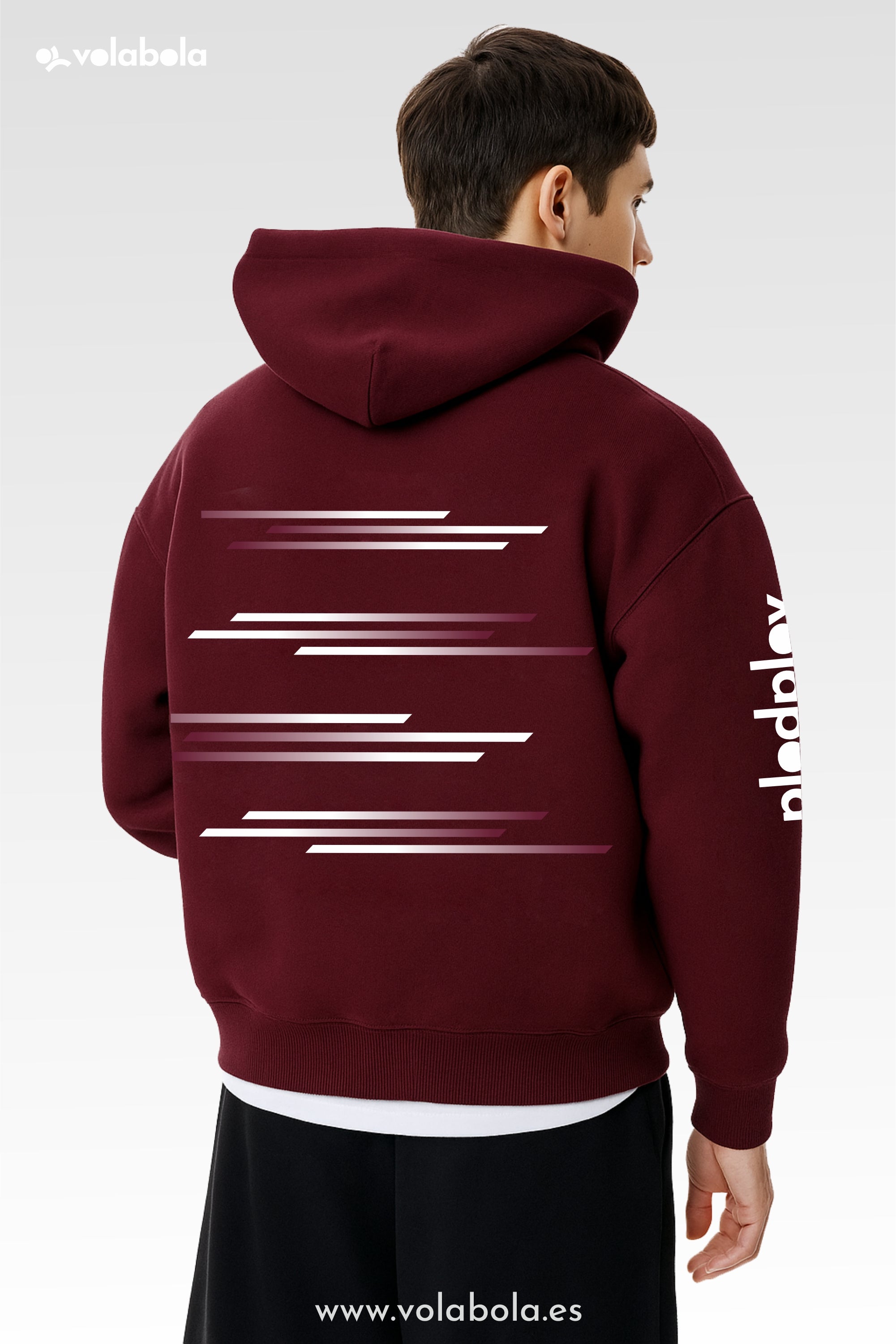 Sudadera con capucha unisex - Crimson Motion