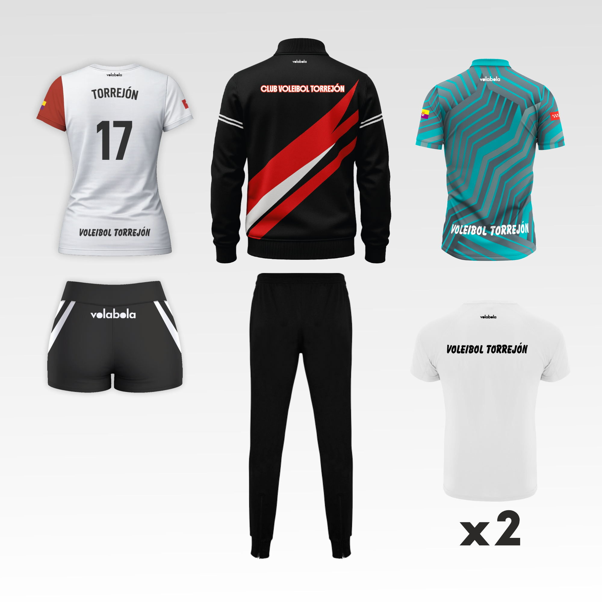 Pack Nuevo Jugador/Líbero Mujer Torrejón