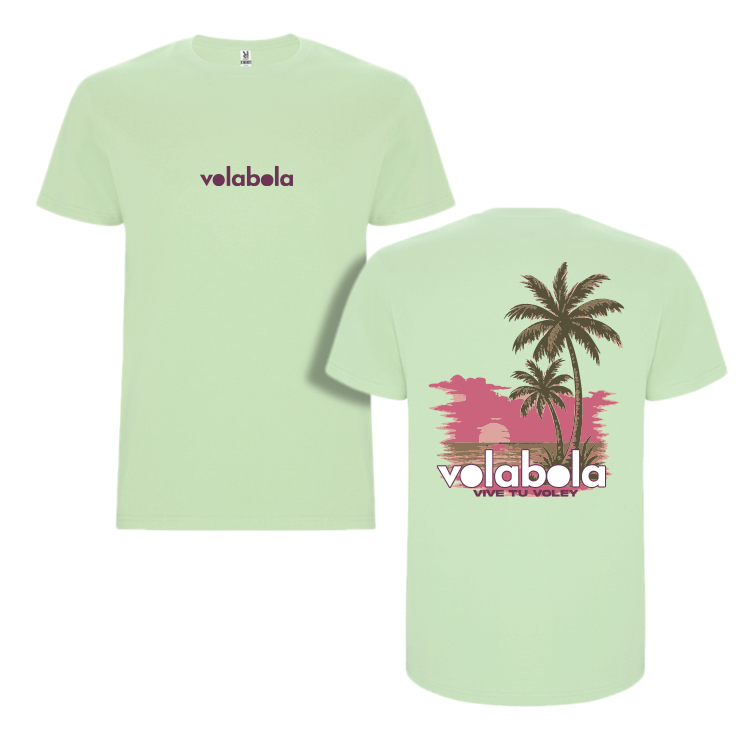 Camiseta casual algodón manga corta unisex – Beach Volley