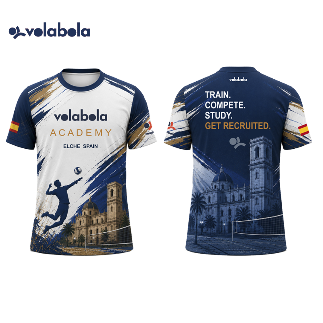 Camiseta Volabola Academy Blue
