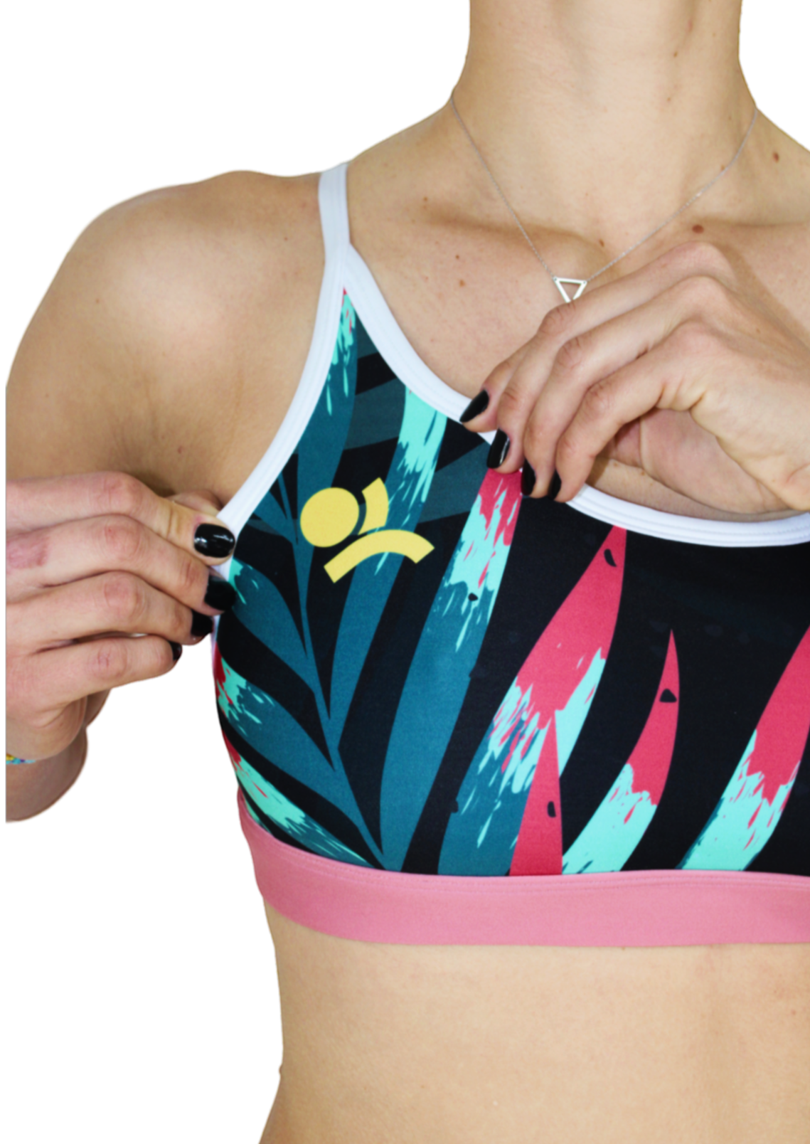 Top bikini pro volley - Palm tree