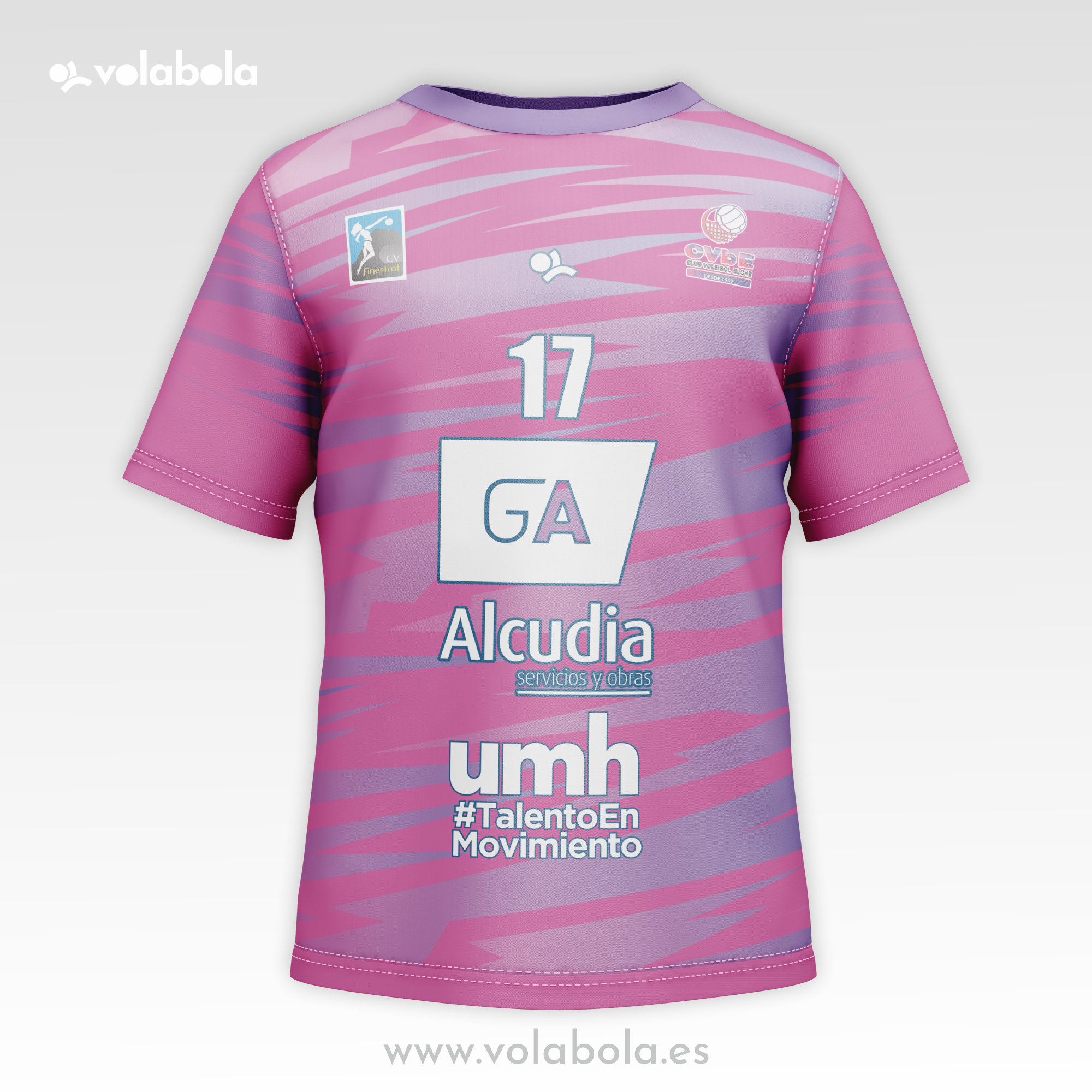 2a Camiseta Juego Oficial Hombre VOLEIBOL ELCHE