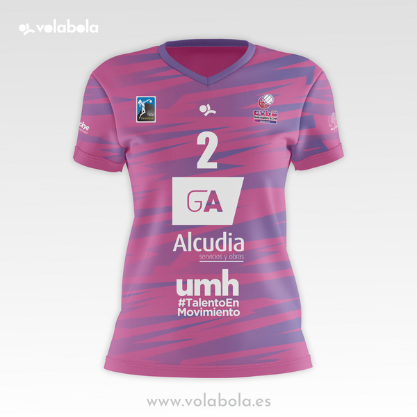 2a Camiseta Juego Oficial Mujer VOLEIBOL ELCHE