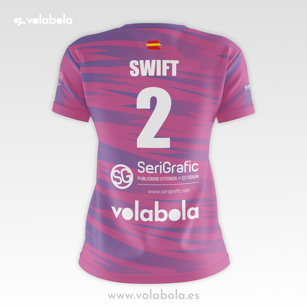 2a Camiseta Juego Oficial Mujer VOLEIBOL ELCHE