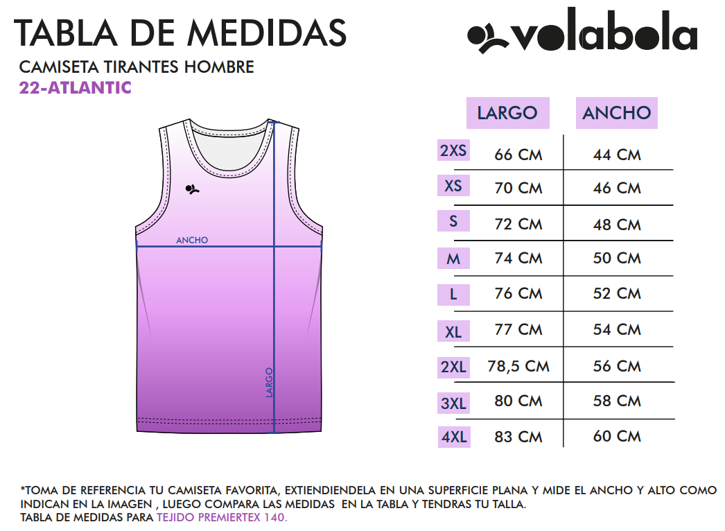 Camiseta tirantes hombre - Turquesa