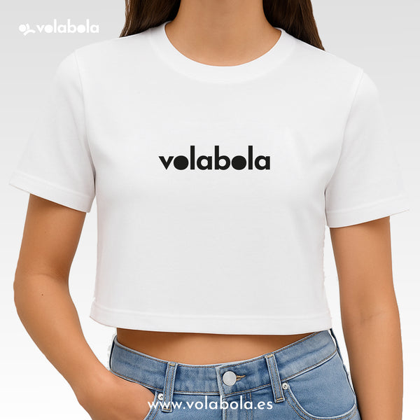 Camiseta cropped - Beach volley repeat