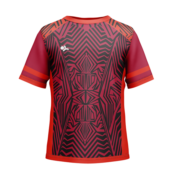 Camiseta de manga corta - Luau (rojo)
