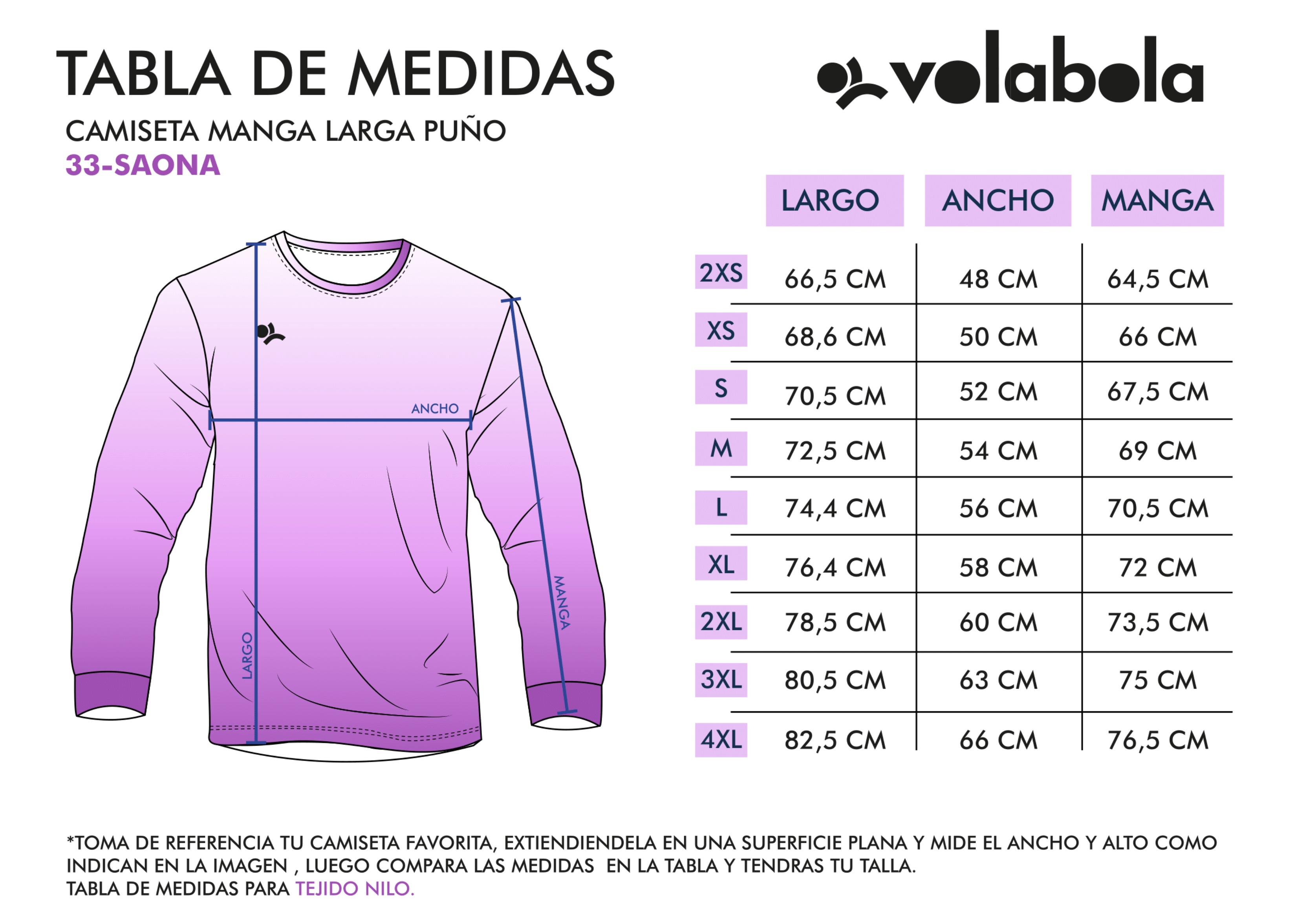Camiseta manga larga unisex - Aqua