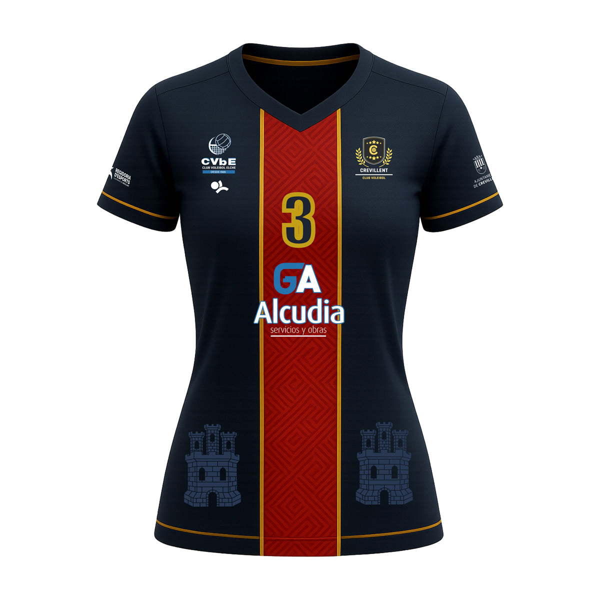 Camiseta Oficial Femenino VOLEIBOL CREVILLENTE 25/26