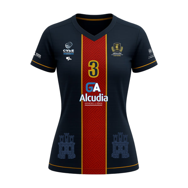 Camiseta Oficial Femenino VOLEIBOL CREVILLENTE 25/26