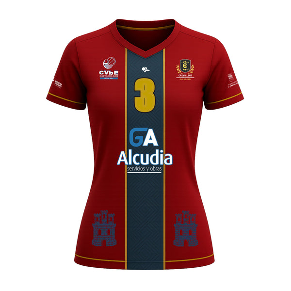Camiseta Líbero Femenino VOLEIBOL CREVILLENTE 25/26
