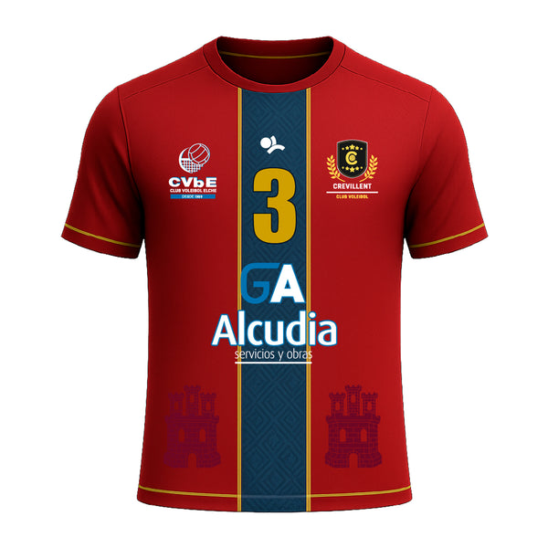 Camiseta Líbero Masculino VOLEIBOL CREVILLENTE 25/26