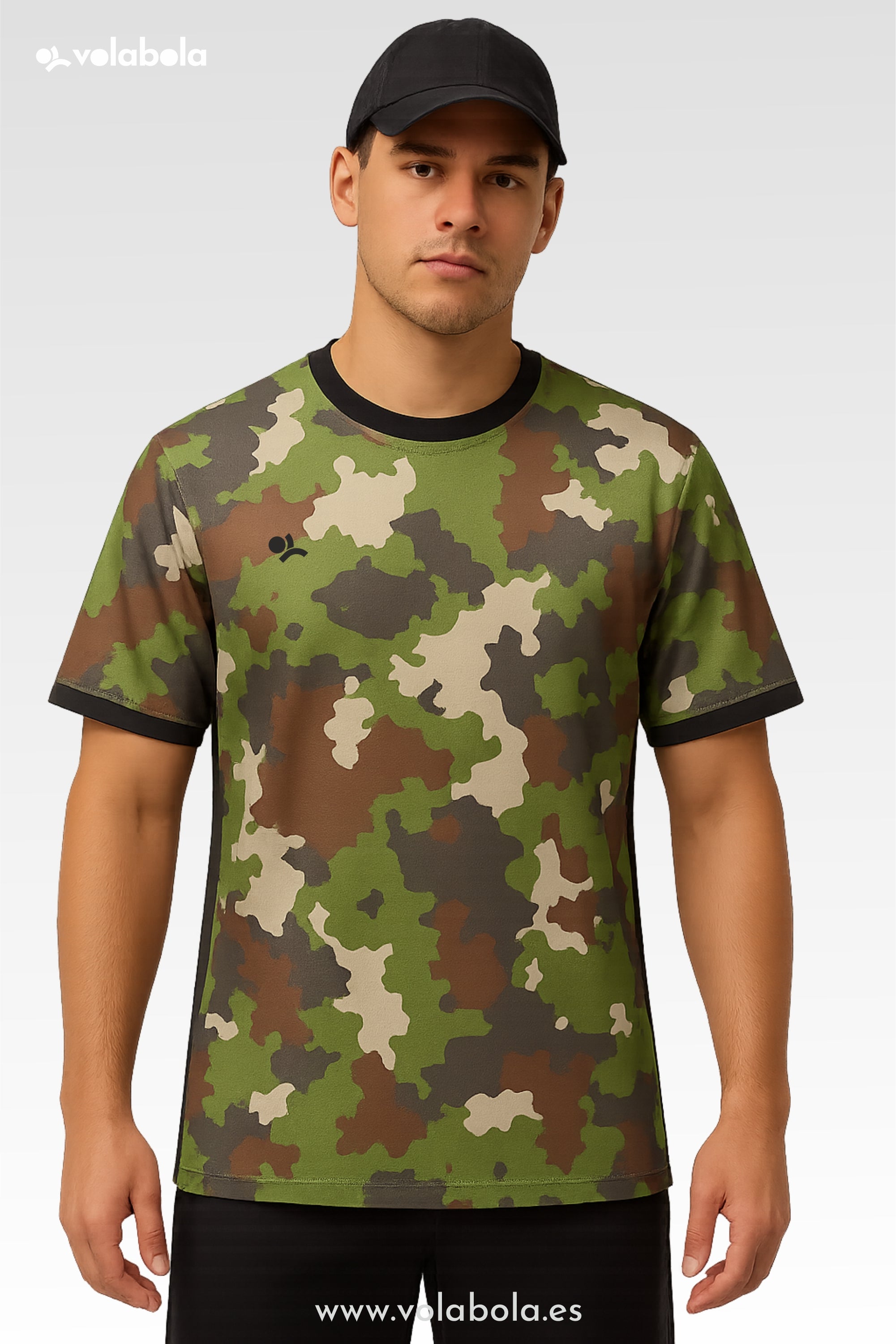 Camiseta técnica voleibol manga corta unisex – Camo