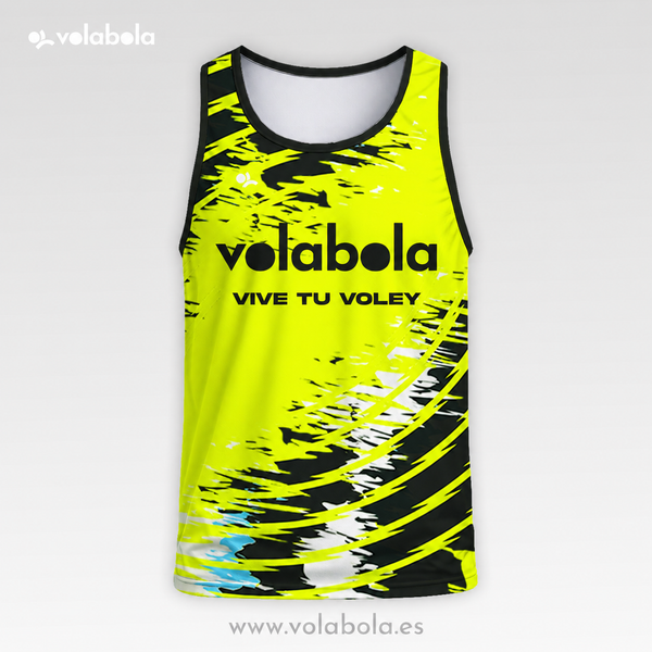 Camiseta Tirantes Pro Volley Hombre – Neon Collection