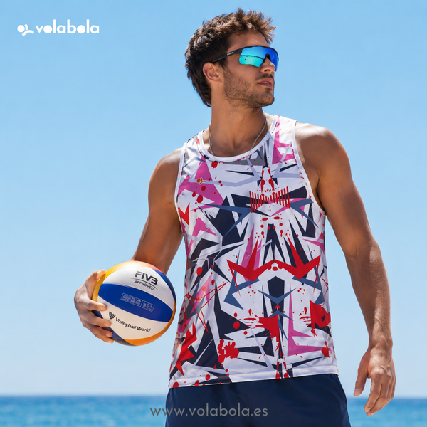 Camiseta Tirantes Pro Volley Hombre – Graffiti