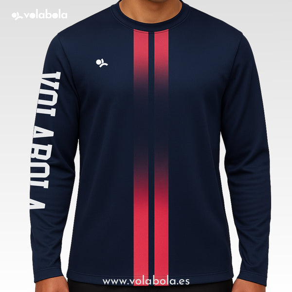 Camiseta manga larga unisex - Doble línea