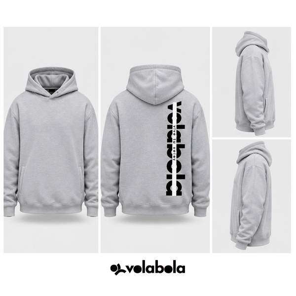 Sudadera Oversize -Grey Vive tu Voley