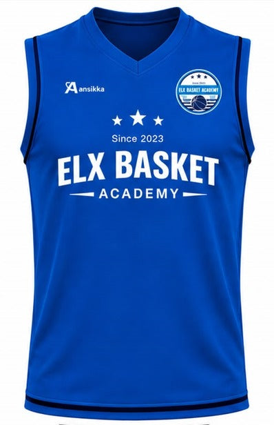 TRAINING T-Shirt Blue / Entrenamiento Azul / ELX BASKET ACADEMY