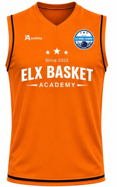 TRAINING T-Shirt Orange / Entrenamiento Naranja ELX BASKET ACADEMY