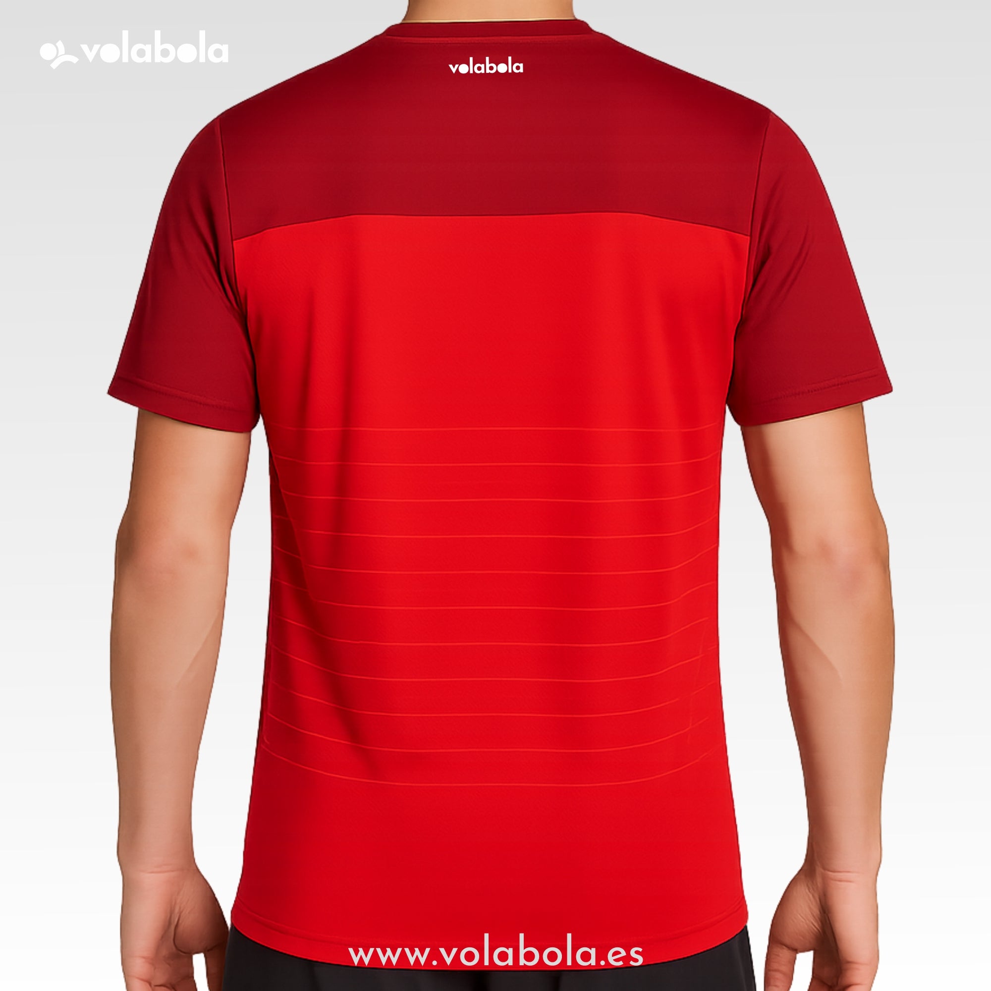 Camiseta técnica voleibol manga corta unisex – Líneas