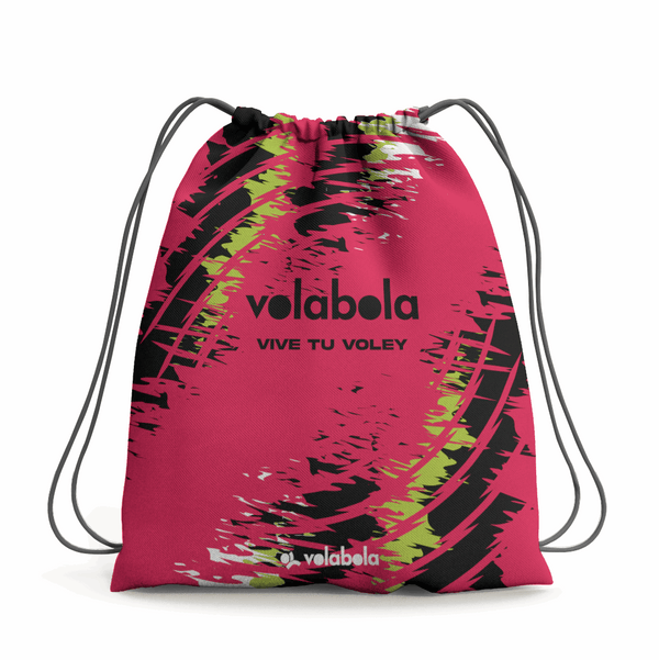 Mochila de cuerdas Neon Collection Rosa