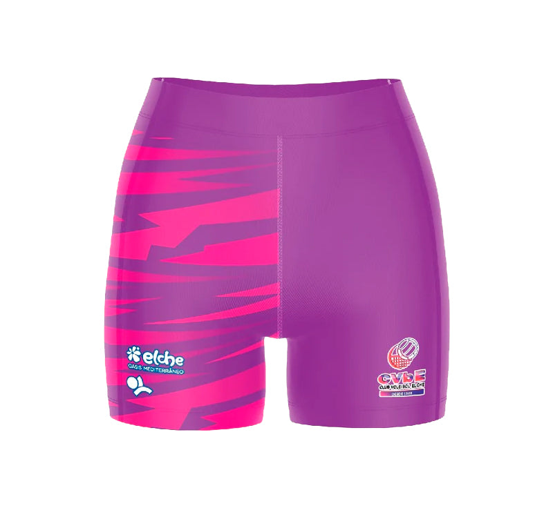 Malla Corta de Juego Oficial ROSA VOLEIBOL ELCHE