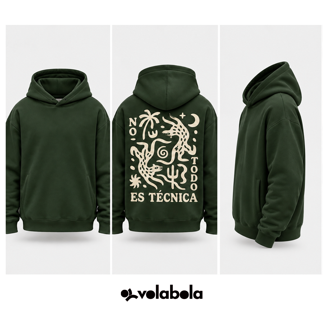 Sudadera Oversize - No todo es Técnica by Jimena Gayoso