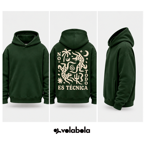 Sudadera Oversize - No todo es Técnica by Jimena Gayoso