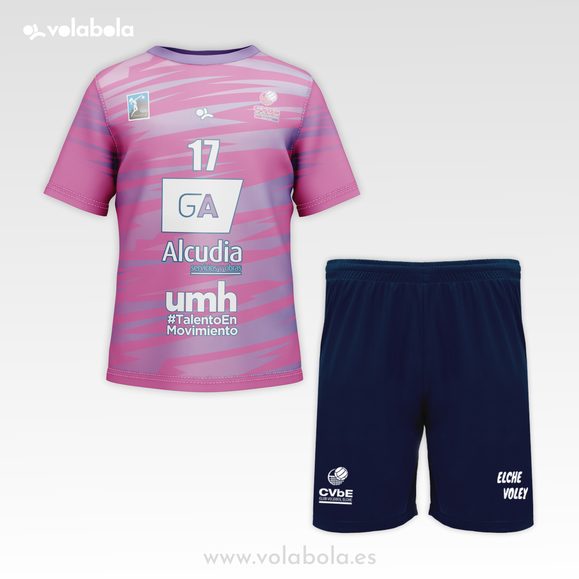 Pack Camiseta+Pantalón Oficial VOLEIBOL ELCHE