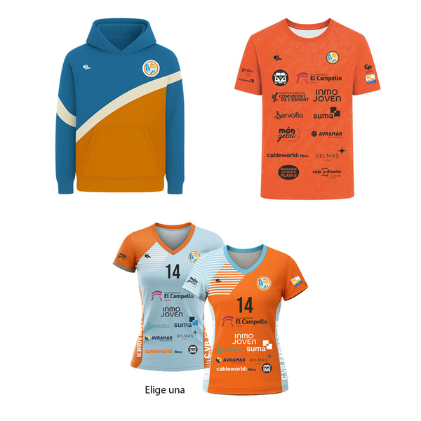 Pack Básico Cadete/Juvenil Femenino CV Fabraquer El Campello